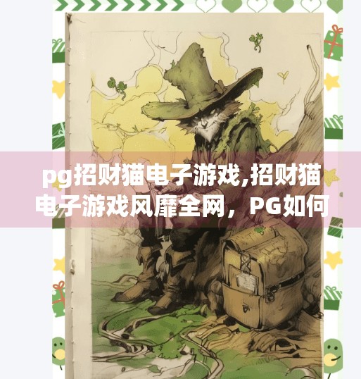pg招财猫电子游戏,招财猫电子游戏风靡全网，PG如何用萌击穿Z世代的注意力？